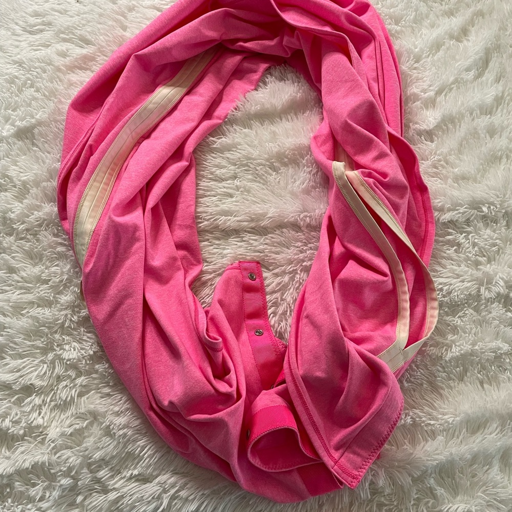 Lululemon scarf - hot pink